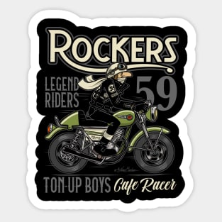 ton up boys Sticker